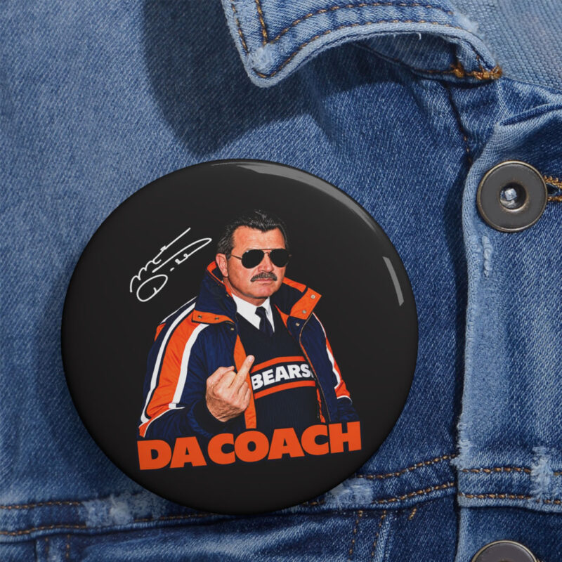 Mike Ditka Da Coach Buttons