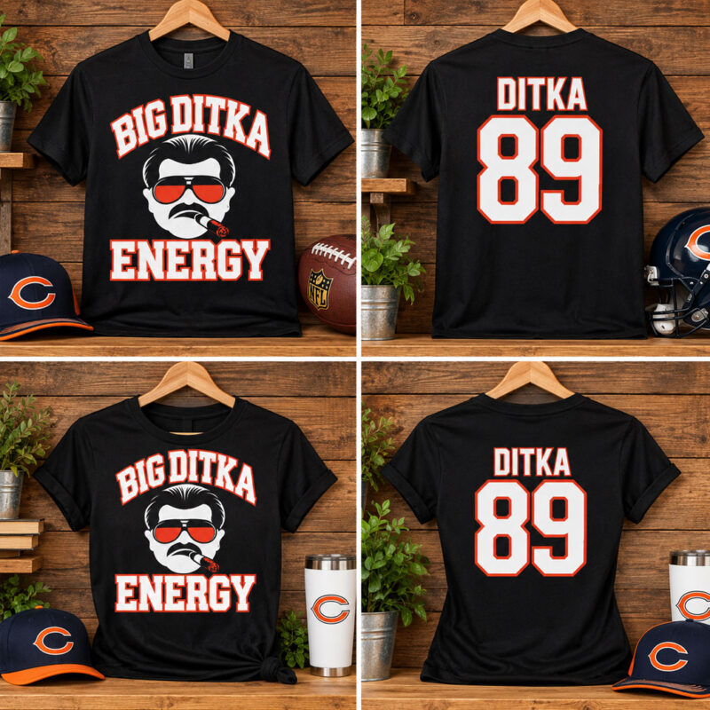 Big Ditka Coach Energy Mike Ditka T Shirt