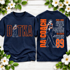 Ditka Football Fan Shirt, Da Coach 89 Graphic Tee
