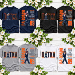 Ditka Football Fan Shirt, Da Coach 89 Graphic Tee