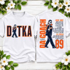 Ditka Football Fan Shirt, Da Coach 89 Graphic Tee