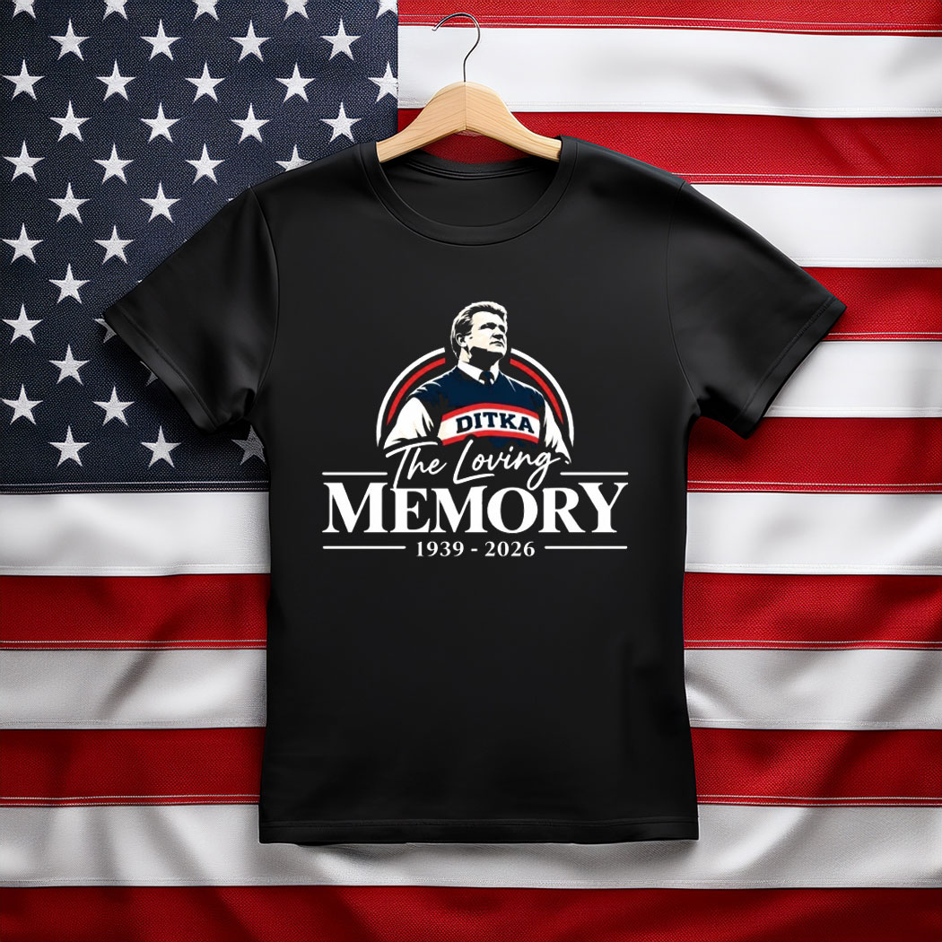 In Loving Memory Mike Ditka 1939-2026 T-Shirt