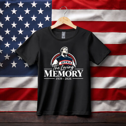 In Loving Memory Mike Ditka 1939-2026 T-Shirt