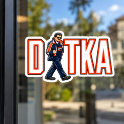 Mike Ditka Chicago Bears Da Coach Sticker