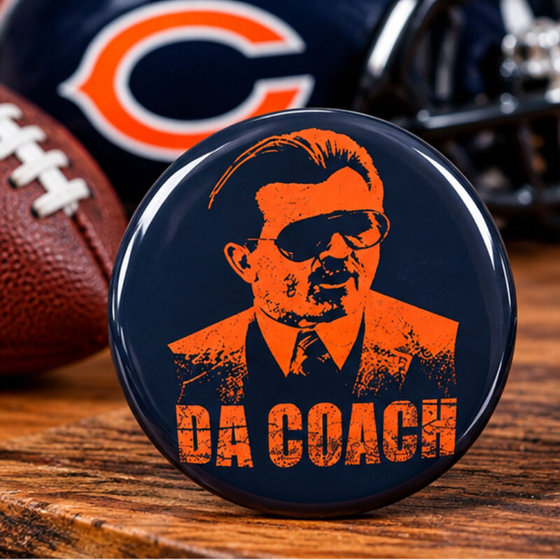 Mike Ditka Da Coach Button