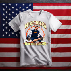 Mike Ditka Da Coach Forever A Legend In Loving Memory T Shirt