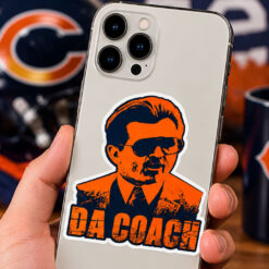 Mike Ditka Da Coach Tribute Sticker