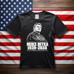 Mike Ditka Legendary Bears Coach Memorial T-Shirt