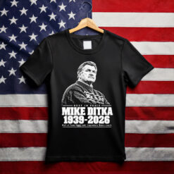 Mike Ditka Legendary Bears Coach Memorial T-Shirt