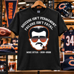 Mike Ditka Memorial Fan Shirt