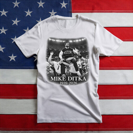 Mike Ditka RIP Da Coach Chicago Bears Legend Tribute T-Shirt