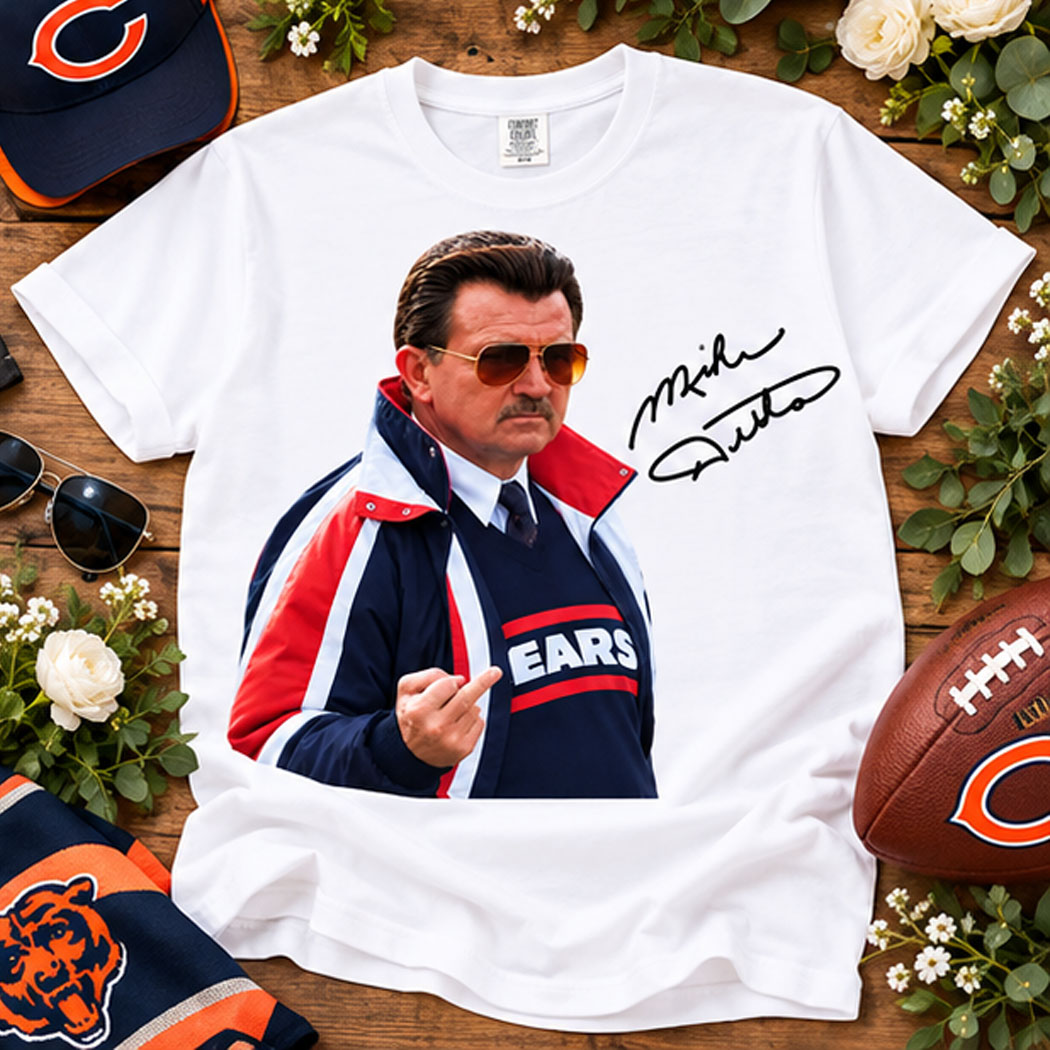 Mike Ditka RIP Tribute T-Shirt
