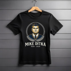 Mike Ditka Vintage Coach Tribute Graphic T-Shirt