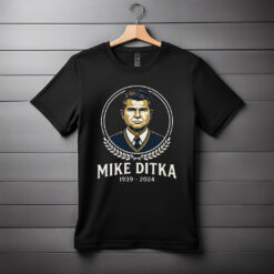 Mike Ditka Vintage Coach Tribute Graphic T-Shirt