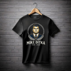 Mike Ditka Vintage Coach Tribute Graphic T-Shirt