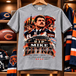 RIP Legend Coach Mike Ditka T-Shirt