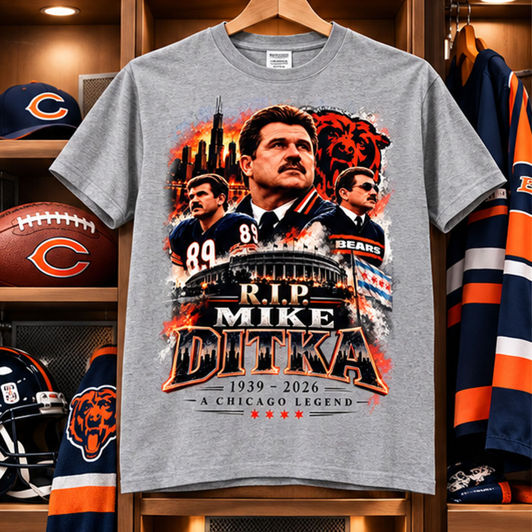 RIP Legend Coach Mike Ditka T-Shirt