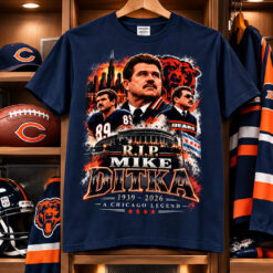 RIP Legend Coach Mike Ditka T-Shirt