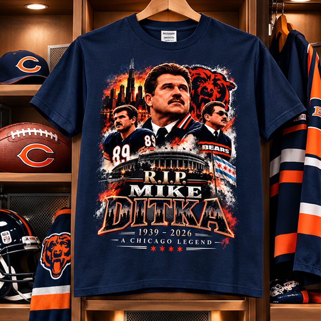 RIP Legend Coach Mike Ditka T-Shirt