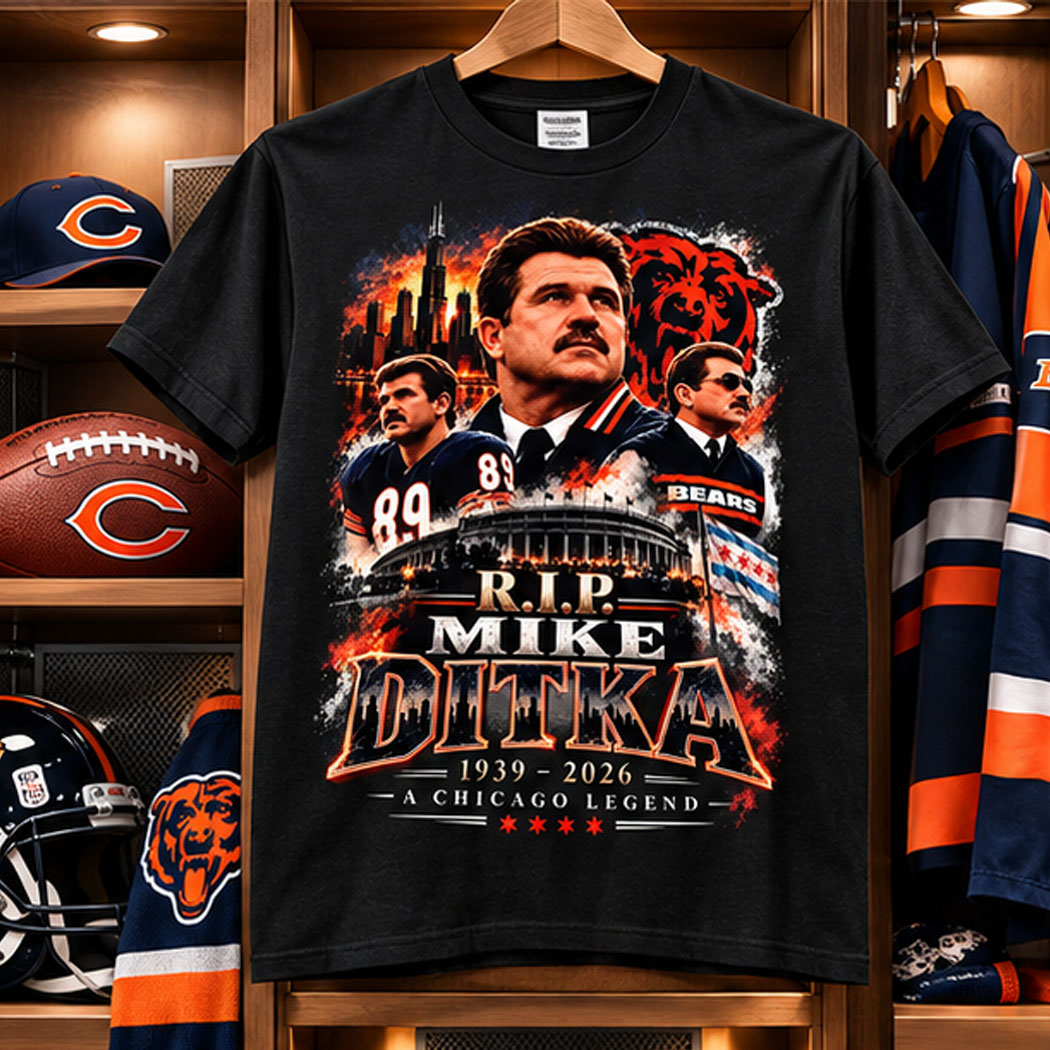RIP Legend Coach Mike Ditka T-Shirt