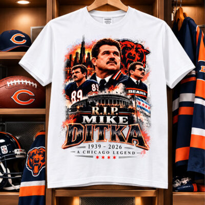 RIP Legend Coach Mike Ditka T-Shirt