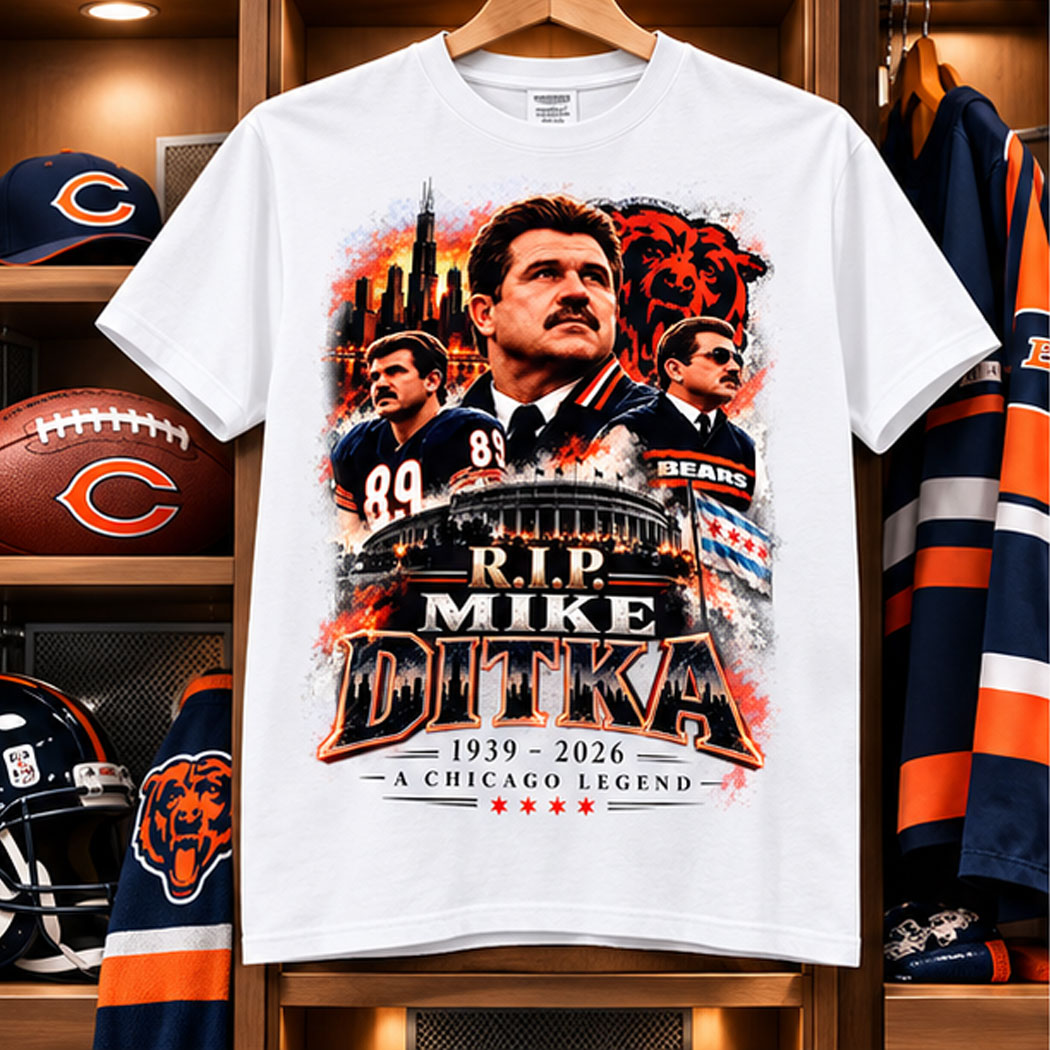 RIP Legend Coach Mike Ditka T-Shirt