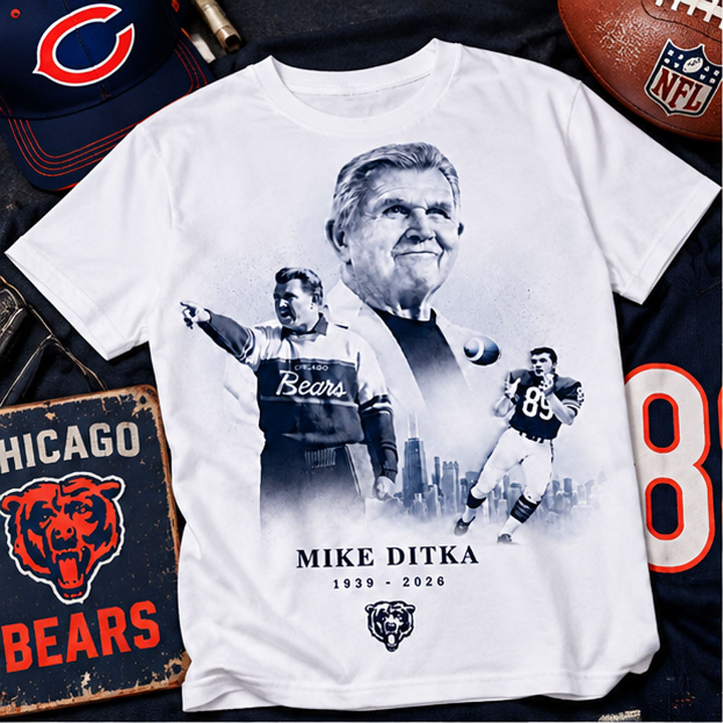 RIP Mike Ditka 1939 2026 Unisex Shirt